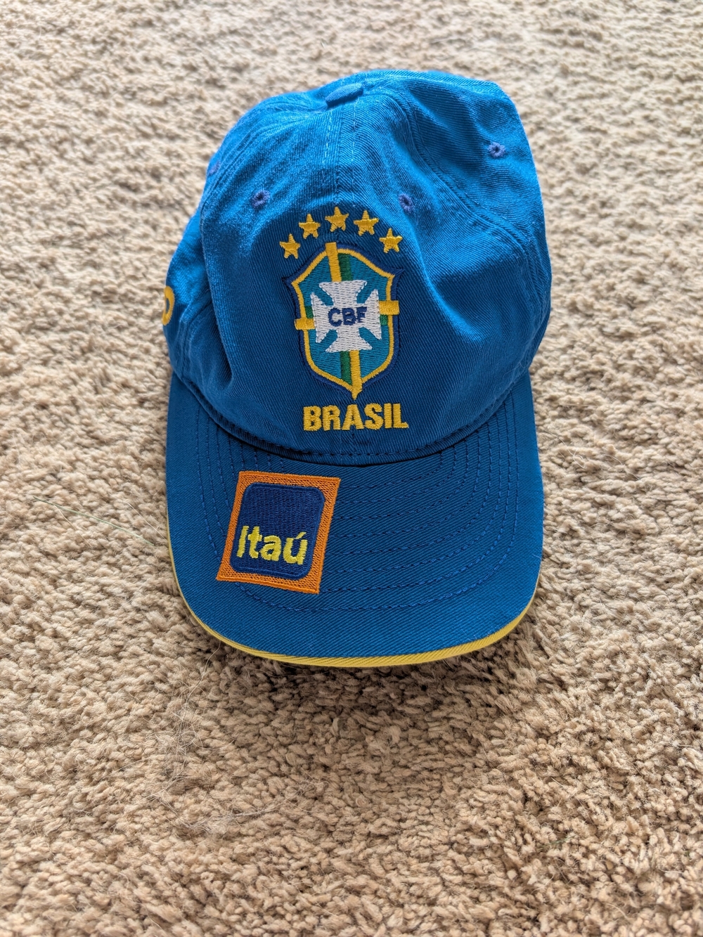 Nike Brazil CBF Training Cap - Blue Vintage (Itaú Sponsor)